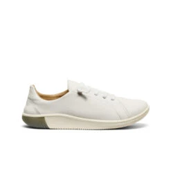 Keen Women's KNX Leather Sneaker | Star White/Star White