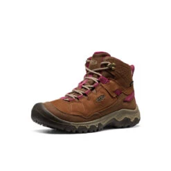 Keen Women's Targhee IV Waterproof Hiking Boot | Bison/Beaujolais -Fresh Shoes Shop 0ae03b5e49e31321a8281e70cbe97ccd702b46e4