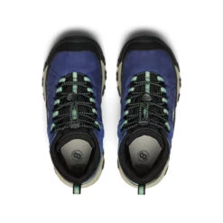 Keen Big Kids' Targhee IV Waterproof Hiking Boot | Skipper Blue/Hemlock -Fresh Shoes Shop 0aea039fcf3d696f124676e1044035b86544a29c