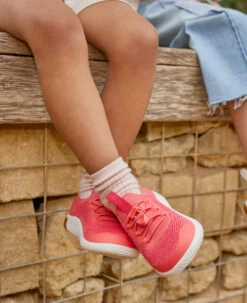 Keen Little Kids' KNX Knit Sneaker | Iguana/Evening Primrose -Fresh Shoes Shop 1030108PDPLifestyle3 7adb777b f84e 402d 9044 d005ac5face5
