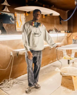 Keen All Gender Yogeez Clog X Pilgrim Surf + Supply | Chocolate Brown/Whisper White -Fresh Shoes Shop 1030288 PDP Lifestyle KEENxPilgrimSurf Vertical 2