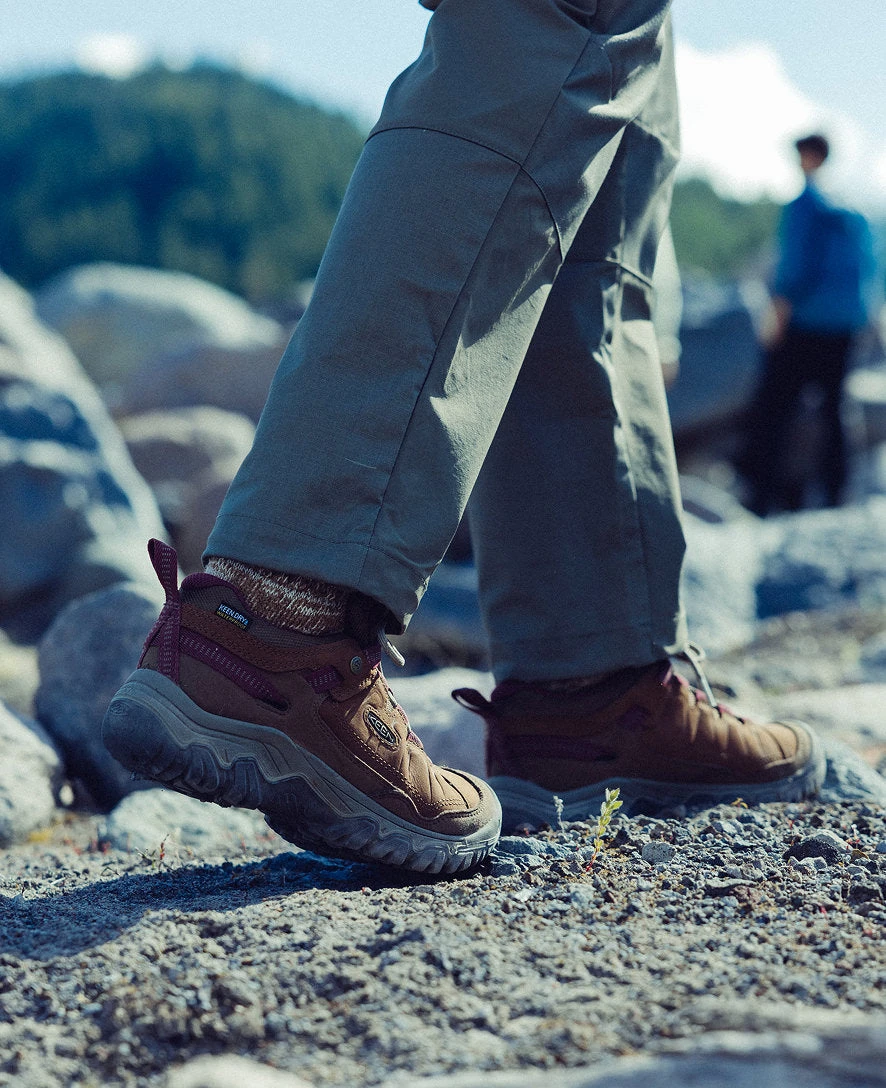 Keen Women's Targhee IV Waterproof Hiking Shoe | Bison/Beaujolais 8 Keen Women's Targhee IV Waterproof Hiking Shoe | Bison/Beaujolais - Image 8