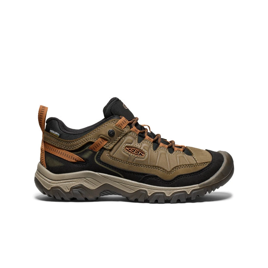 Keen Men's Targhee IV Waterproof Hiking Shoe | Sea Turtle/Roasted Pecan 1 Keen Men's Targhee IV Waterproof Hiking Shoe | Sea Turtle/Roasted Pecan