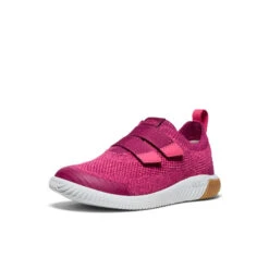 Keen Little Kids' KNX Knit Double Strap | Beaujolais/Raspberry -Fresh Shoes Shop 127d4f919eeaa56164fed106520802947ae0a56c