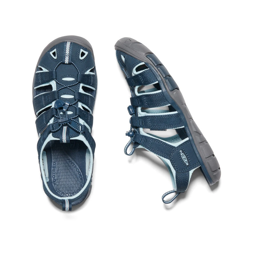 Keen Women's Clearwater CNX Sandal | Navy/Blue Glow 4 Keen Women's Clearwater CNX Sandal | Navy/Blue Glow - Image 4