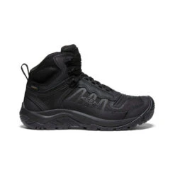 Keen Men's Reno Waterproof Mid (Soft Toe) | Black/Black