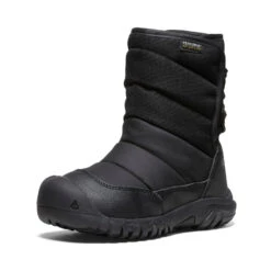 Keen Little Kids' Puffrider Waterproof Winter Boot | Black/Steel Grey -Fresh Shoes Shop 1f9ee2125c2f3e7b07182bd0e67962ae83b97c11