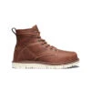 Keen Women's San Jose 6" Boot (Soft Toe) | Gingerbread/Off White