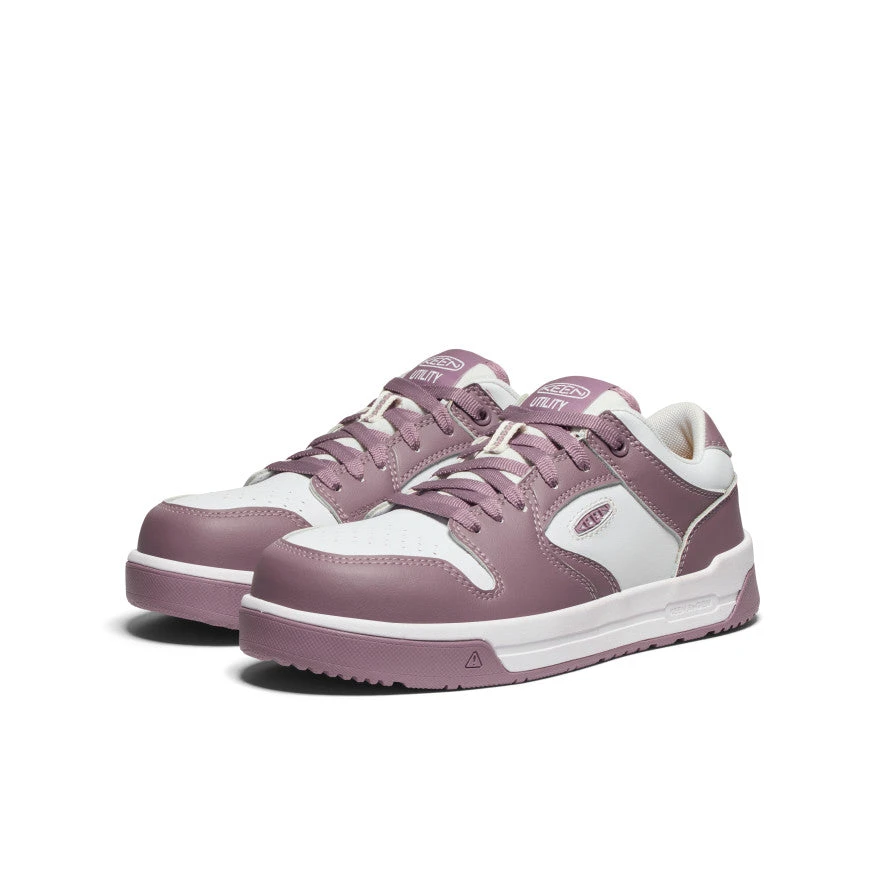 Keen Women's Overton Work Shoe (Carbon Toe) | Toadstool/Star White 2 Keen Women's Overton Work Shoe (Carbon Toe) | Toadstool/Star White - Image 2