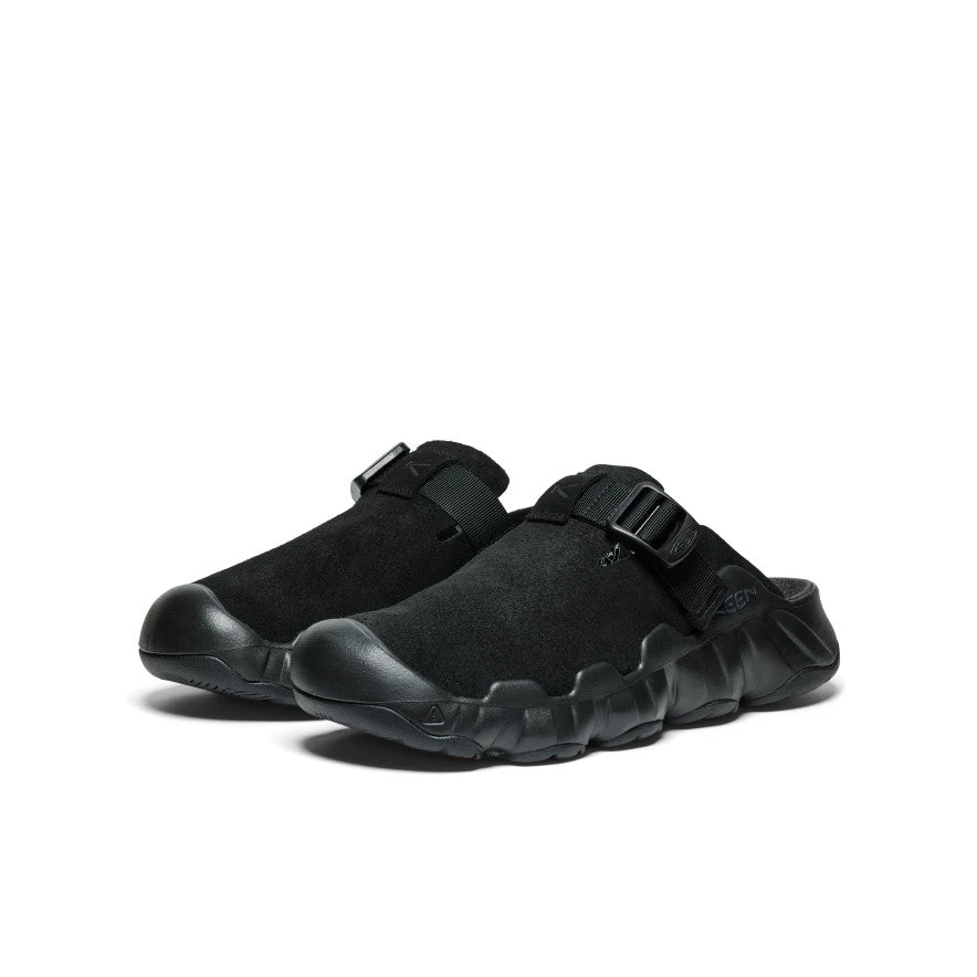 Keen Men's Hyperport Leather Clog | Black/Black 2 Keen Men's Hyperport Leather Clog | Black/Black - Image 2