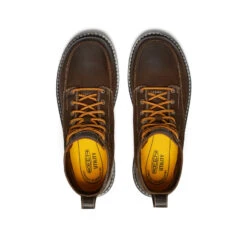 Keen Men's San Jose 6" Boot (Soft Toe) | Coffee Bean/Star White -Fresh Shoes Shop 2ce14023dbafc5ed0f53934e73595a7fe51df4ba