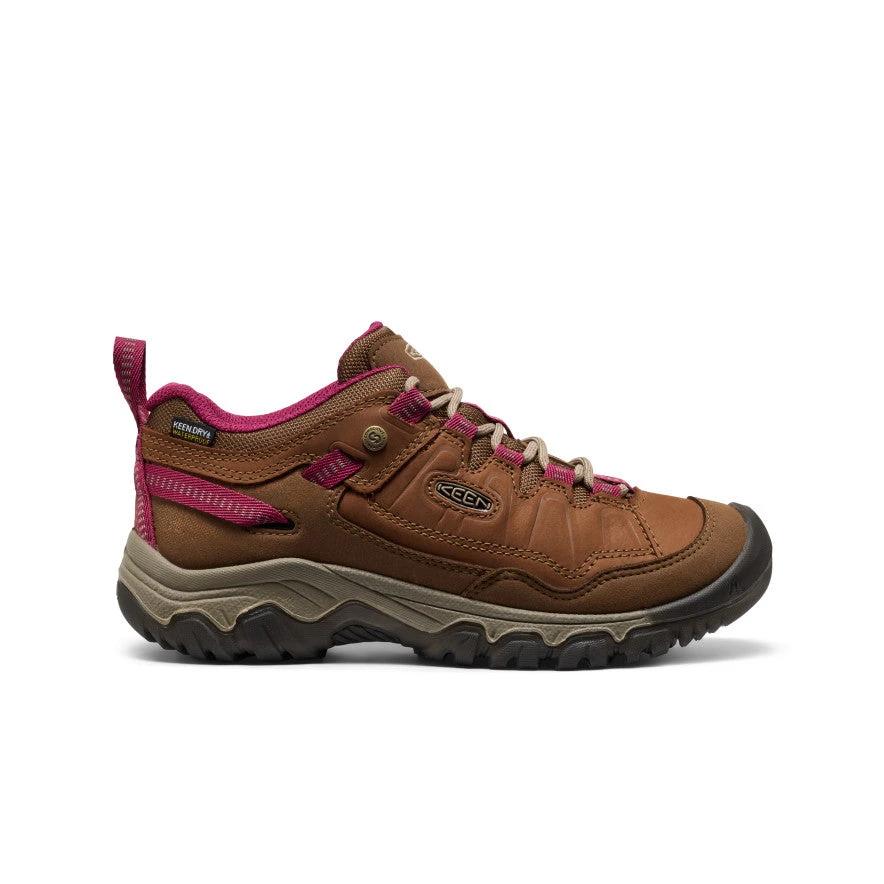 Keen Women's Targhee IV Waterproof Hiking Shoe | Bison/Beaujolais 1 Keen Women's Targhee IV Waterproof Hiking Shoe | Bison/Beaujolais