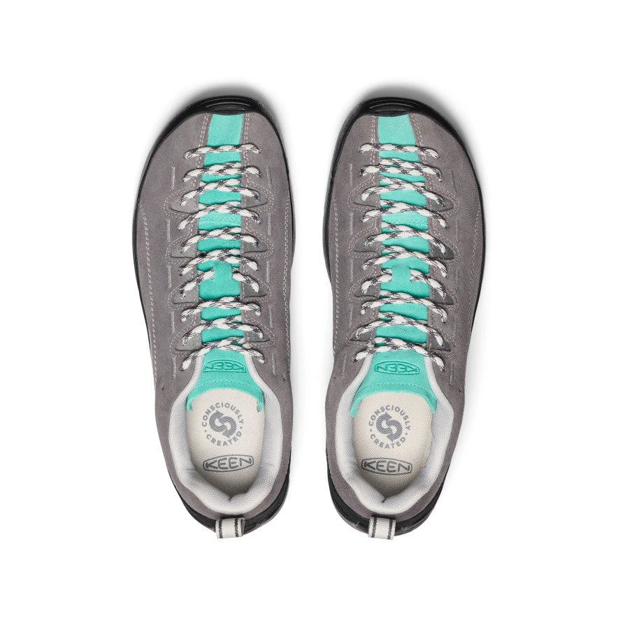 Keen Men's Jasper Sneaker | Steel Grey/Bright Aqua 4 Keen Men's Jasper Sneaker | Steel Grey/Bright Aqua - Image 4