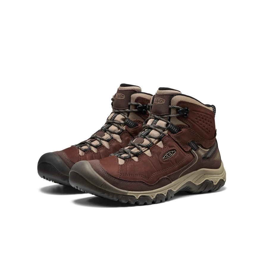 Keen Men's Targhee IV Waterproof Hiking Boot | Java/Brindle 2 Keen Men's Targhee IV Waterproof Hiking Boot | Java/Brindle - Image 2