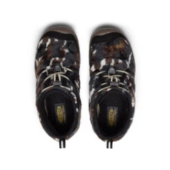 Keen Big Kids' Howser II Waterproof Chukka | Black/Star White -Fresh Shoes Shop 351c8032c8a15d4d28c9f2eff56eae830cf82264