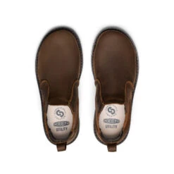 Keen Women's San Jose Chelsea 90° Heel Boot (Aluminum Toe) | Cascade Brown/Black -Fresh Shoes Shop 35bfc809eb313d70ede861f84f4139c5db39d153