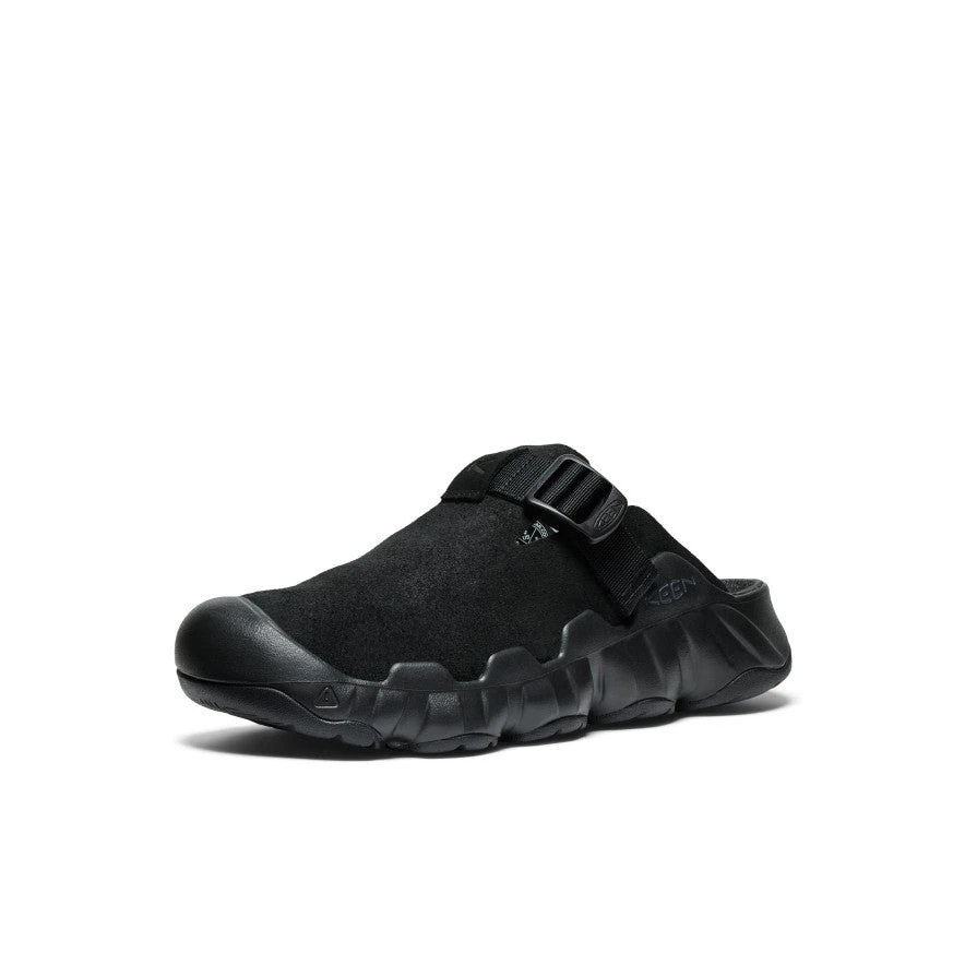 Keen Men's Hyperport Leather Clog | Black/Black 3 Keen Men's Hyperport Leather Clog | Black/Black - Image 3