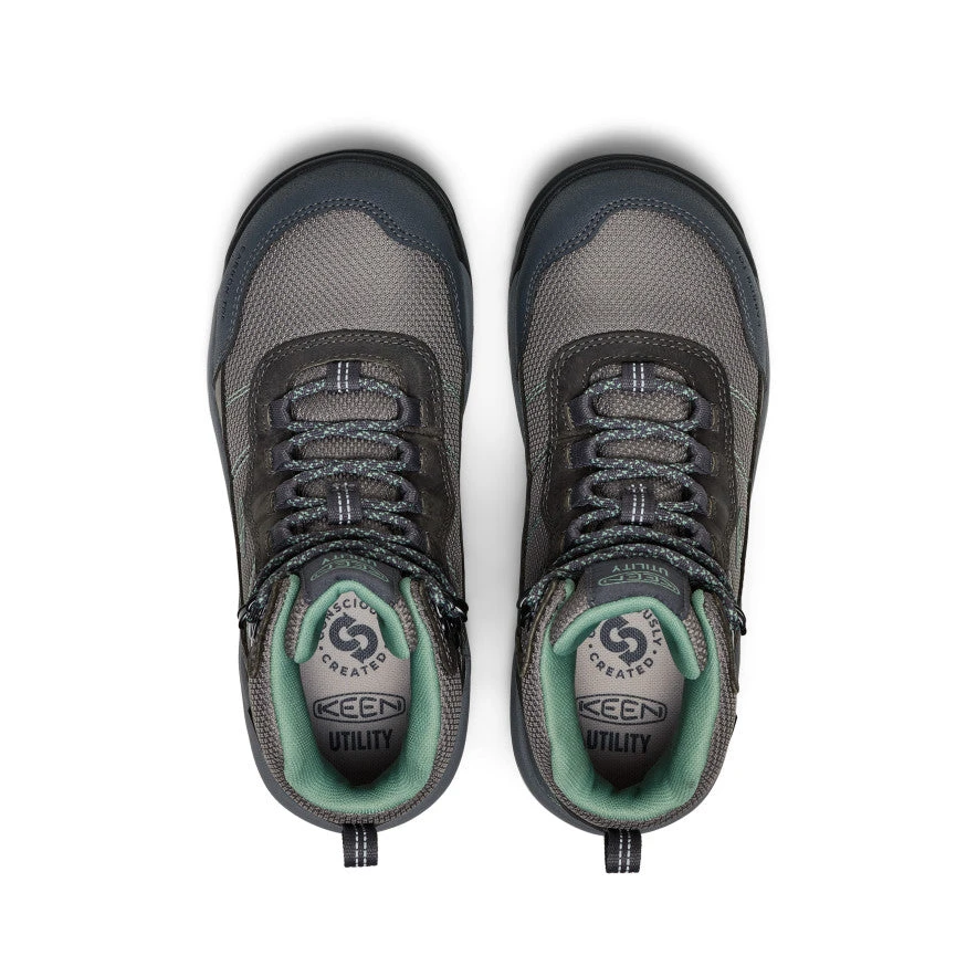 Keen Women's Skokie Waterproof Work Boot (Carbon Toe) | Magnet/Black 4 Keen Women's Skokie Waterproof Work Boot (Carbon Toe) | Magnet/Black - Image 4