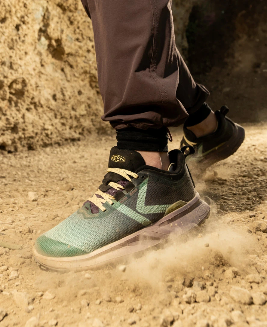 Keen Women's 450 Dirt Hiking Shoe | Birch/Nectarine 8 Keen Women's 450 Dirt Hiking Shoe | Birch/Nectarine - Image 8