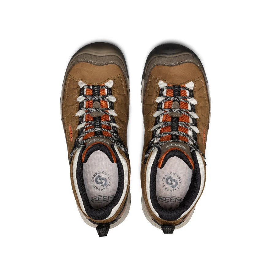 Keen Men's Targhee IV Waterproof Hiking Boot | Coyote/Gold Flame 4 Keen Men's Targhee IV Waterproof Hiking Boot | Coyote/Gold Flame - Image 4