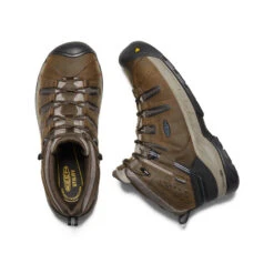 Keen Men's Flint II Waterproof Boot (Steel Toe) | Cascade Brown/Orion Blue -Fresh Shoes Shop 505b99729fcffa4270edf985b48ebdebf8dbcb9f