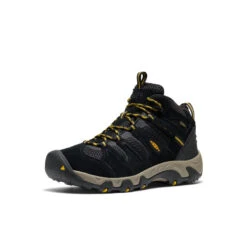 Keen Men's Headout Waterproof Hiking Boot | Black/Lemon Curry -Fresh Shoes Shop 523b4c712b46c72320ec6270272e95e75cd51278