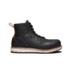 Keen Men's San Jose 6" Boot (Aluminum Toe) | Black/Caramel Cafe