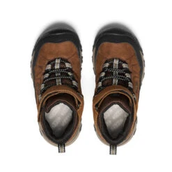 Keen Little Kids' Targhee IV Waterproof Hiking Boot | Bison/Brindle -Fresh Shoes Shop 545670ce9b4d6a0a577a5133970448f25a187667