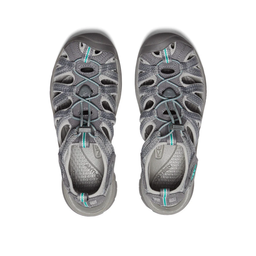 Keen Women's Whisper | Medium Grey/Peacock Green 4 Keen Women's Whisper | Medium Grey/Peacock Green - Image 4