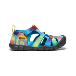 Keen Big Kids' Seacamp II CNX | Vivid Blue/Original Tie Dye