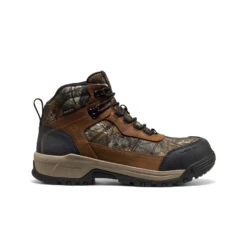 Keen Men's Skokie Waterproof Work Boot (Carbon Toe) | Camo/Black
