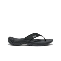 Keen Women's Kona Leather Flip-Flop | Black/Vapor