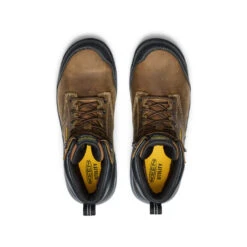 Keen Men's Evanston 6" Insulated Waterproof Boot (Carbon Toe) | Bison/Black -Fresh Shoes Shop 612be725eb9fc6678b8c424773ebbac76e73265d