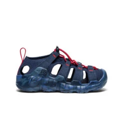 Keen Big Kids' Hyperport H2 Sandal | Naval Academy/Red Carpet