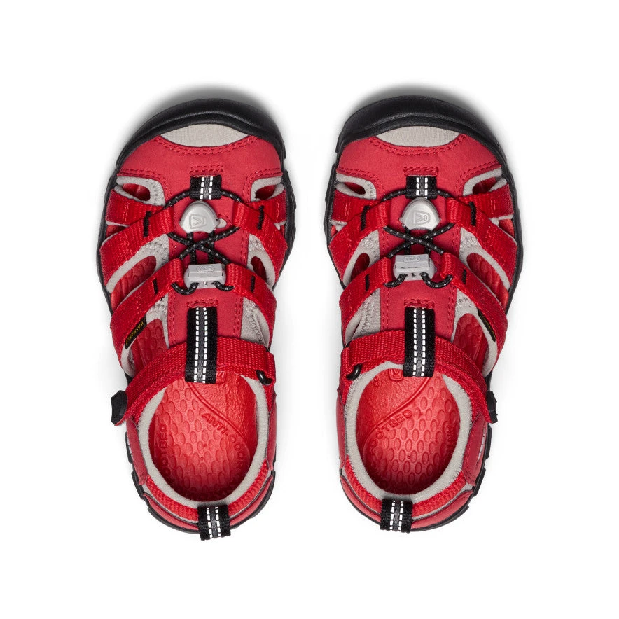 Keen Little Kids' Seacamp II CNX | Ribbon Red/Alloy 4 Keen Little Kids' Seacamp II CNX | Ribbon Red/Alloy - Image 4