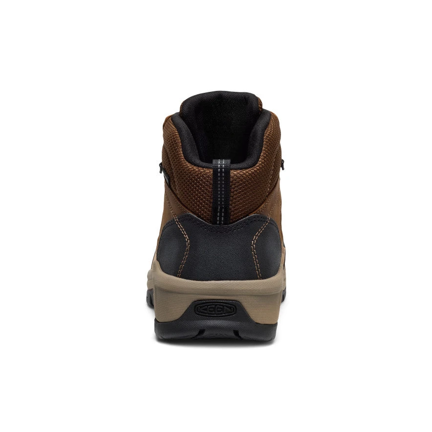 Keen Men's Skokie Waterproof Work Boot (Carbon Toe) | Dark Earth/Black 5 Keen Men's Skokie Waterproof Work Boot (Carbon Toe) | Dark Earth/Black - Image 5