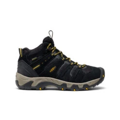 Keen Men's Headout Waterproof Hiking Boot | Black/Lemon Curry