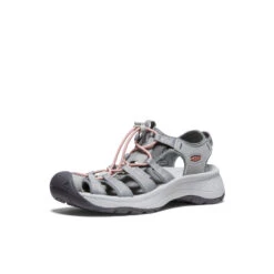 Keen Women's Astoria West Sandal | Grey/Coral -Fresh Shoes Shop 6bfc0e30f98e04a84cdd3e84157e73326a7a000f