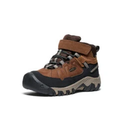 Keen Little Kids' Targhee IV Waterproof Hiking Boot | Bison/Brindle -Fresh Shoes Shop 722bc839bf5c0832be758d36dacf155ae436e793