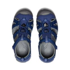 Keen Big Kids' Seacamp II CNX | Blue Depths/Gargoyle -Fresh Shoes Shop 7668156327e7e12c77f8e3c74eae4bda720378ab