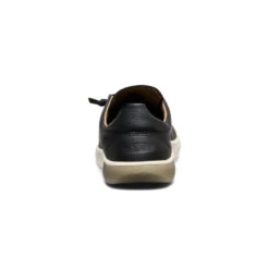 Keen Men's KNX Leather Sneaker | Black/Star White -Fresh Shoes Shop 76c1f43648de2bb822c0bdd3eb18ad3cacb2261b