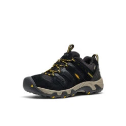 Keen Men's Headout Waterproof Hiking Shoe | Black/Lemon Curry -Fresh Shoes Shop 773a6b48c747cca67aa0484dd7554888a22c6095