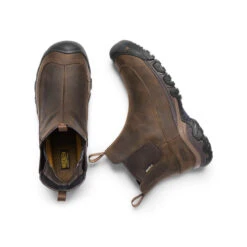 Keen Men's Anchorage III Waterproof Boot Wide | Dark Earth/Mulch -Fresh Shoes Shop 77886b50655409cfe72bc35bd8d96e905f4657b7