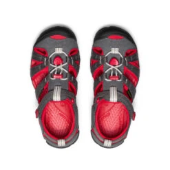 Keen Big Kids' Seacamp II CNX | Magnet/Red Carpet -Fresh Shoes Shop 77cbb545b9fb3de4fad99a1beb219a6544a01ec5