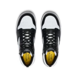 Keen Men's Overton Mid Work Shoe (Carbon Toe) | Star White/Black -Fresh Shoes Shop 78a4faf18ed0b4e33b2f12baa2659c1447819eaa