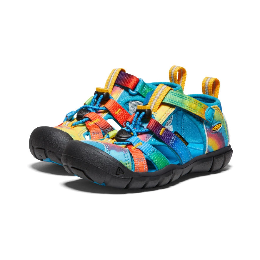 Keen Little Kids' Seacamp II CNX | Vivid Blue/Original Tie Dye 2 Keen Little Kids' Seacamp II CNX | Vivid Blue/Original Tie Dye - Image 2