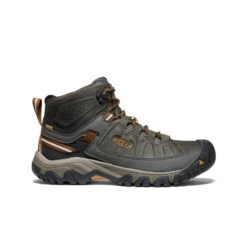 Keen Men's Targhee III Waterproof Mid | Black Olive/Golden Brown