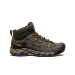 Keen Men's Targhee III Waterproof Mid Wide | Black Olive/Golden Brown