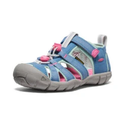 Keen Little Kids' Seacamp II CNX | Coronet Blue/Hot Pink -Fresh Shoes Shop 80cbf833d2ce370a40edcdca7a4c00874c41e010