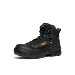 Keen Men's Stronglite Waterproof Boot (Carbon Toe) | Black/Black -Fresh Shoes Shop 8258e9cbd19f6605c32c979c3ea1b7ca23b35fbb